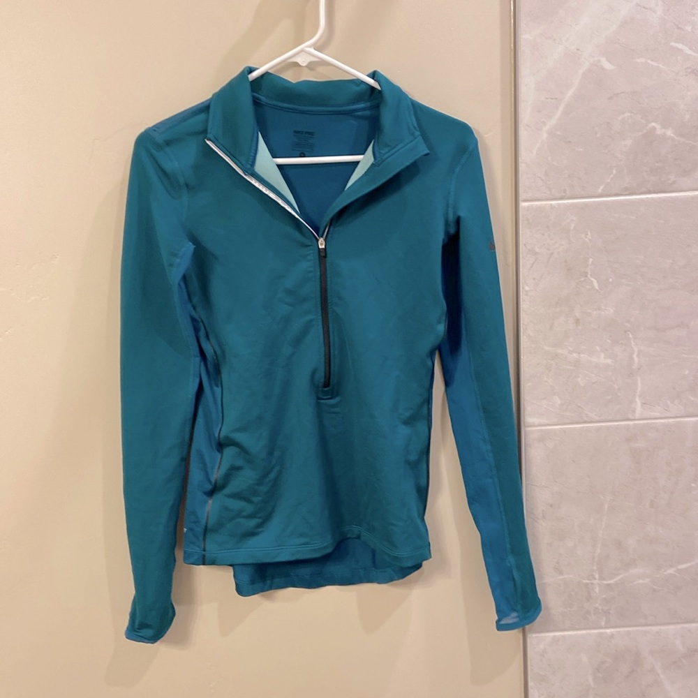 Nike Small Green 1/2 Zip